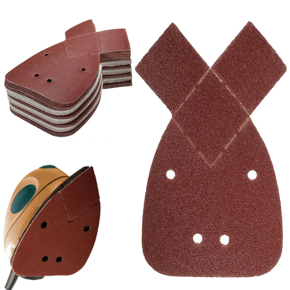 60 قطعة منصات الصنفرة على شكل أذن أرنب أقراص كاشطة ذاتية اللصق لطحن وتشطيب عالي السرعة 40 60 80 120 180 240