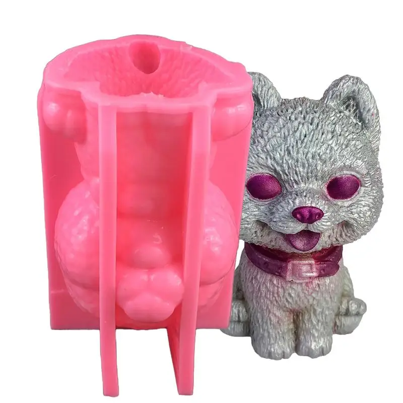 

Форма для выпечки собак, креативные силиконовые Мультяшные 3D формы для собак, уникальные дизайнерские силиконовые формы для выпечки