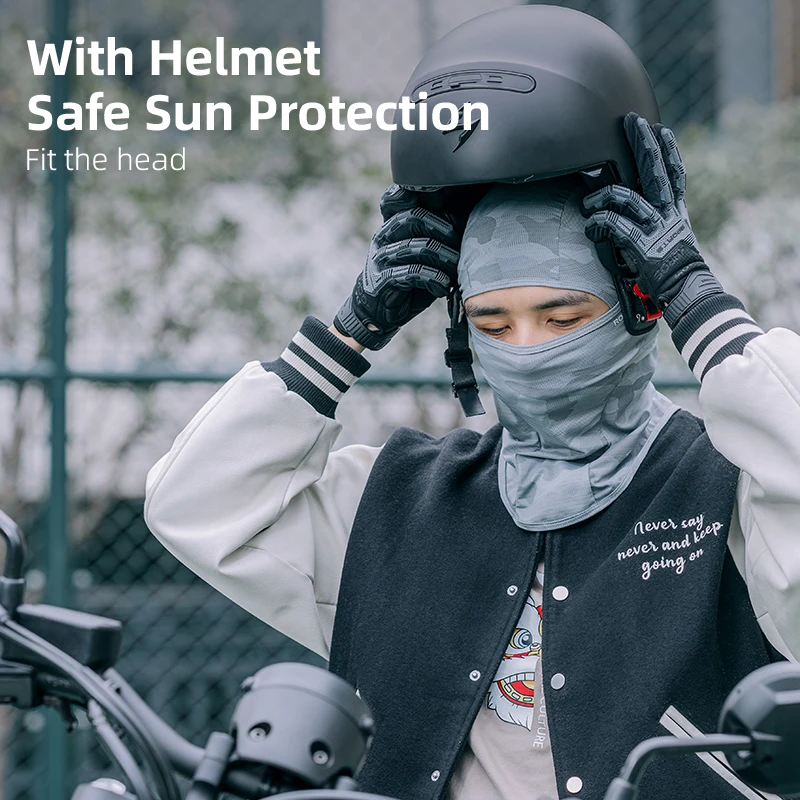 ROCKBROS Spring Summer Cycling Mask UV Sun Protection Mask Bike Balaclava Hat Bicycle Scarf Breathable Sport Motorcycle Masks