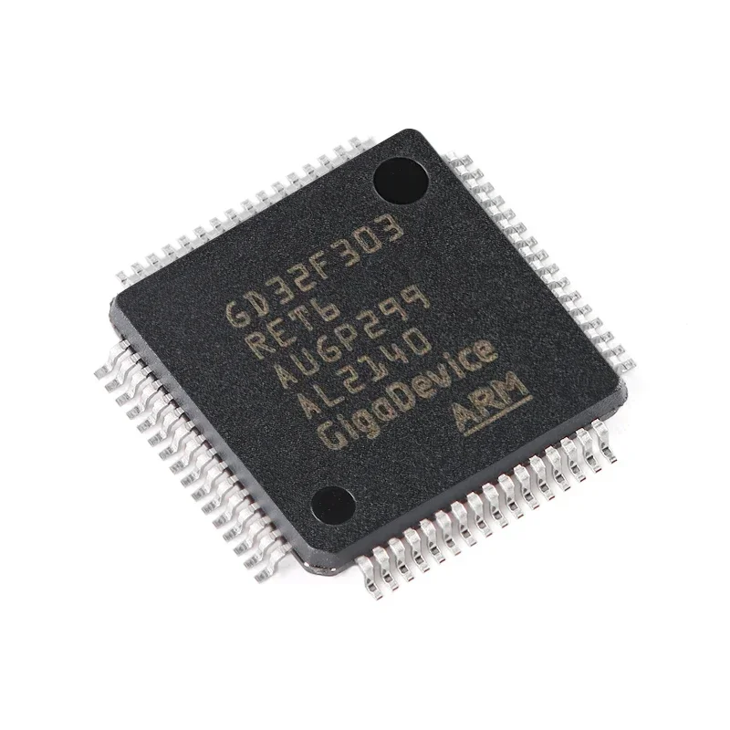 IC Chips GD32F303RET6 LQFP-64 ARM Cortex-M4 32-bit Microcontroller MCU Chip