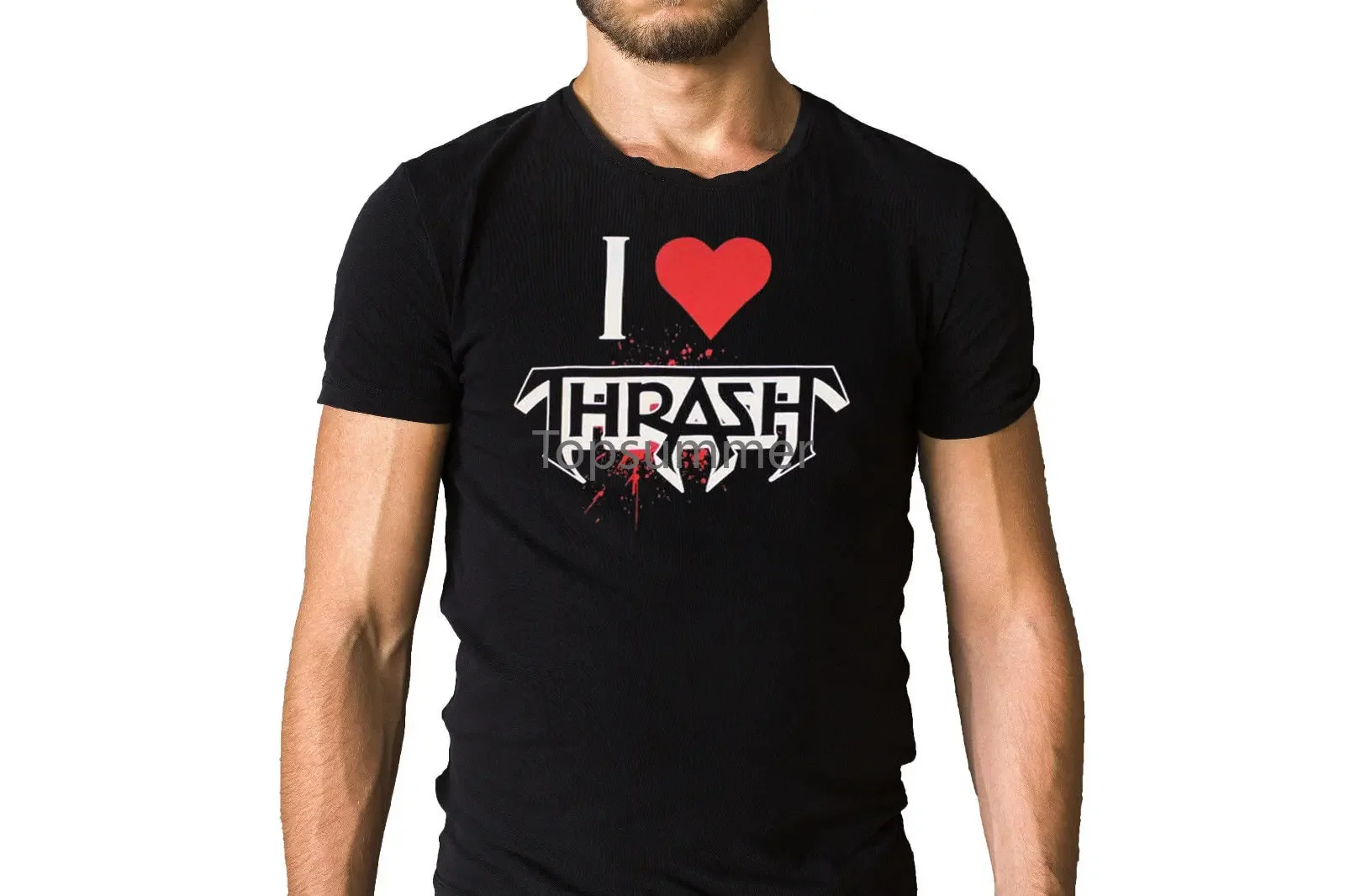 

Testament I Love Thrash Black T-Shirt