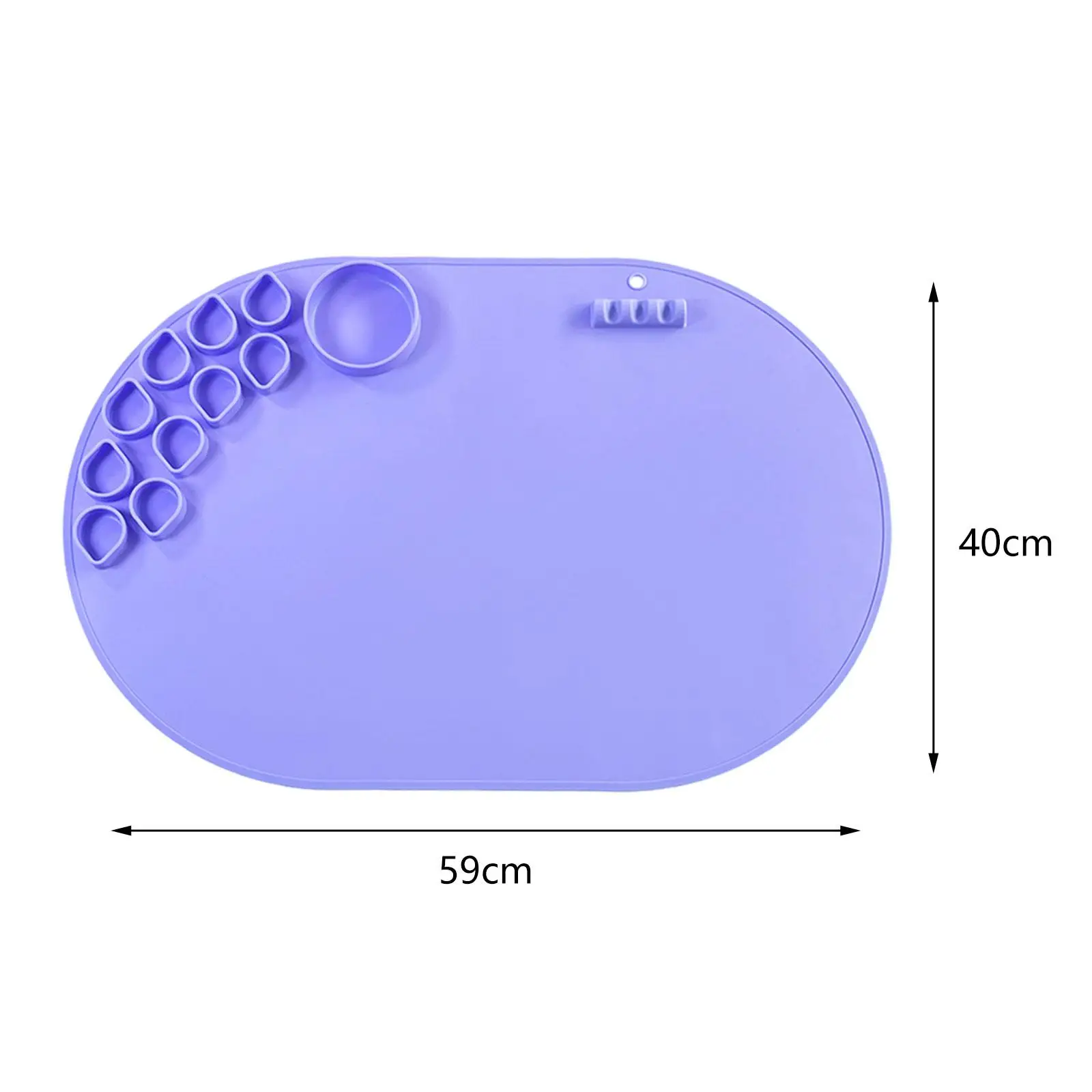 Силиконовая Рабочая накладка, протектор стола, моющийся силиконовый лист, Многофункциональный силиконовый коврик для рисования, силиконовый коврик для художников