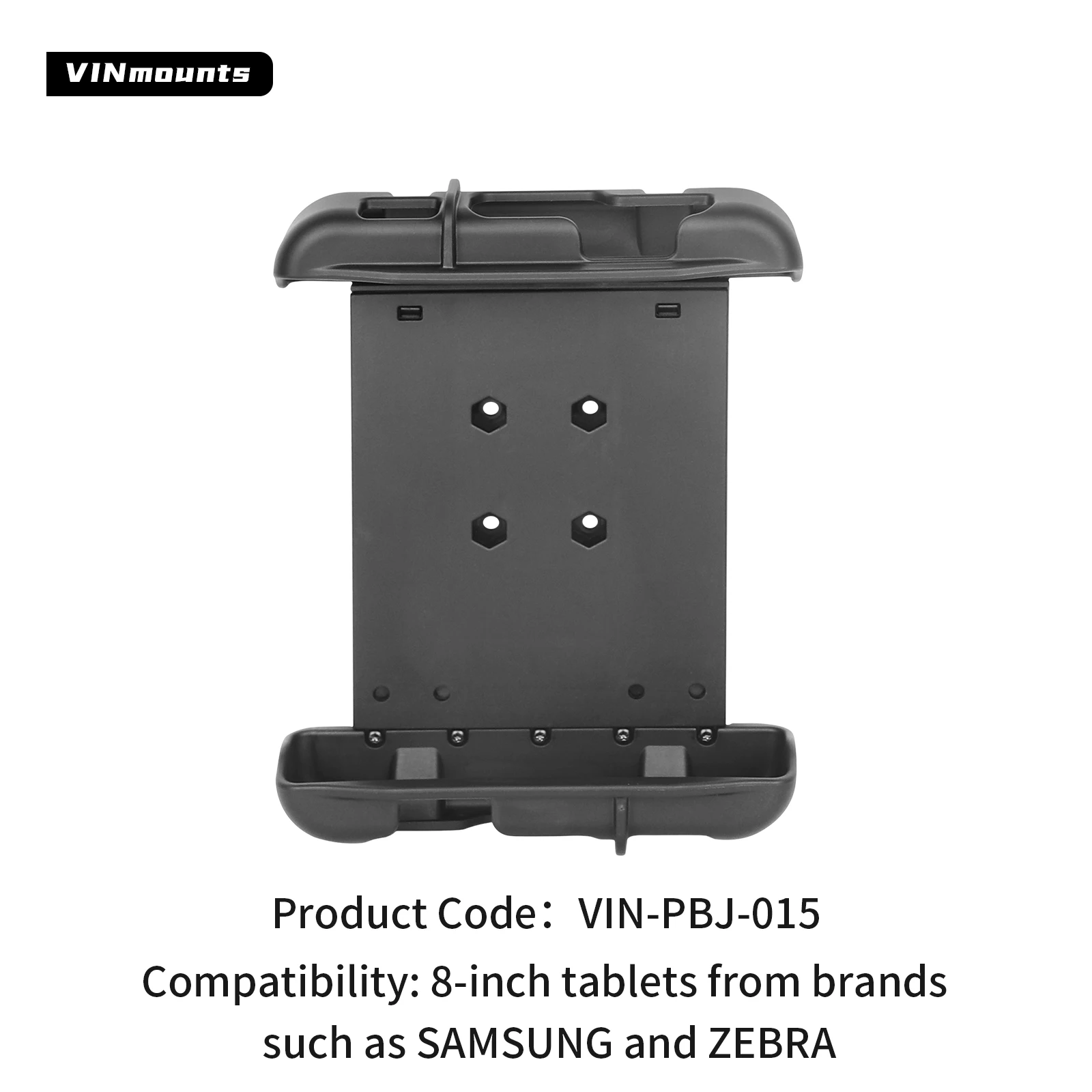 

VINmountsAntiTheftTabletHolderLockingClampAdjustableMountCompatiblewithSamsungGalaxyTabS9FESurfaceGoiPad（VIN-PBJ-015）