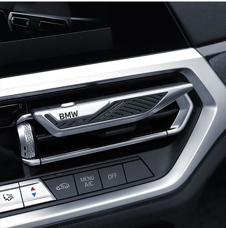 

For BMW M Power I3 F15 G08 F16 G20 G30 G11 Air Outlet Fragrance Car Mounted Perfume Fragrance New Blade Fragrance Holder sticker
