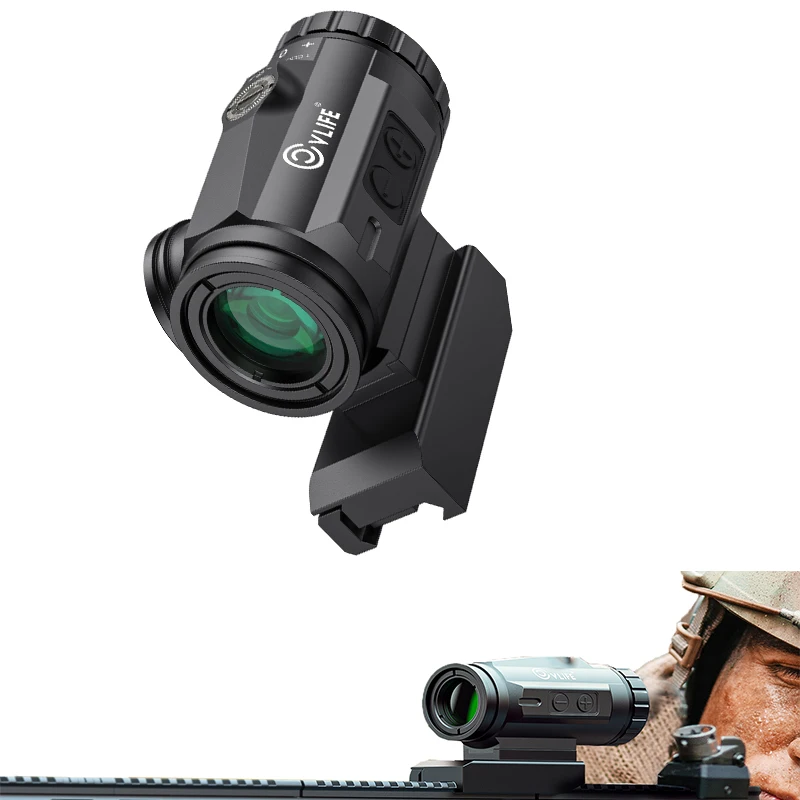 

CVLIFE 3X Prism Scope Riflescope Electronic Button Control Compact Optic Riflescope with Illuminated BDC Reticle for .223/5.56
