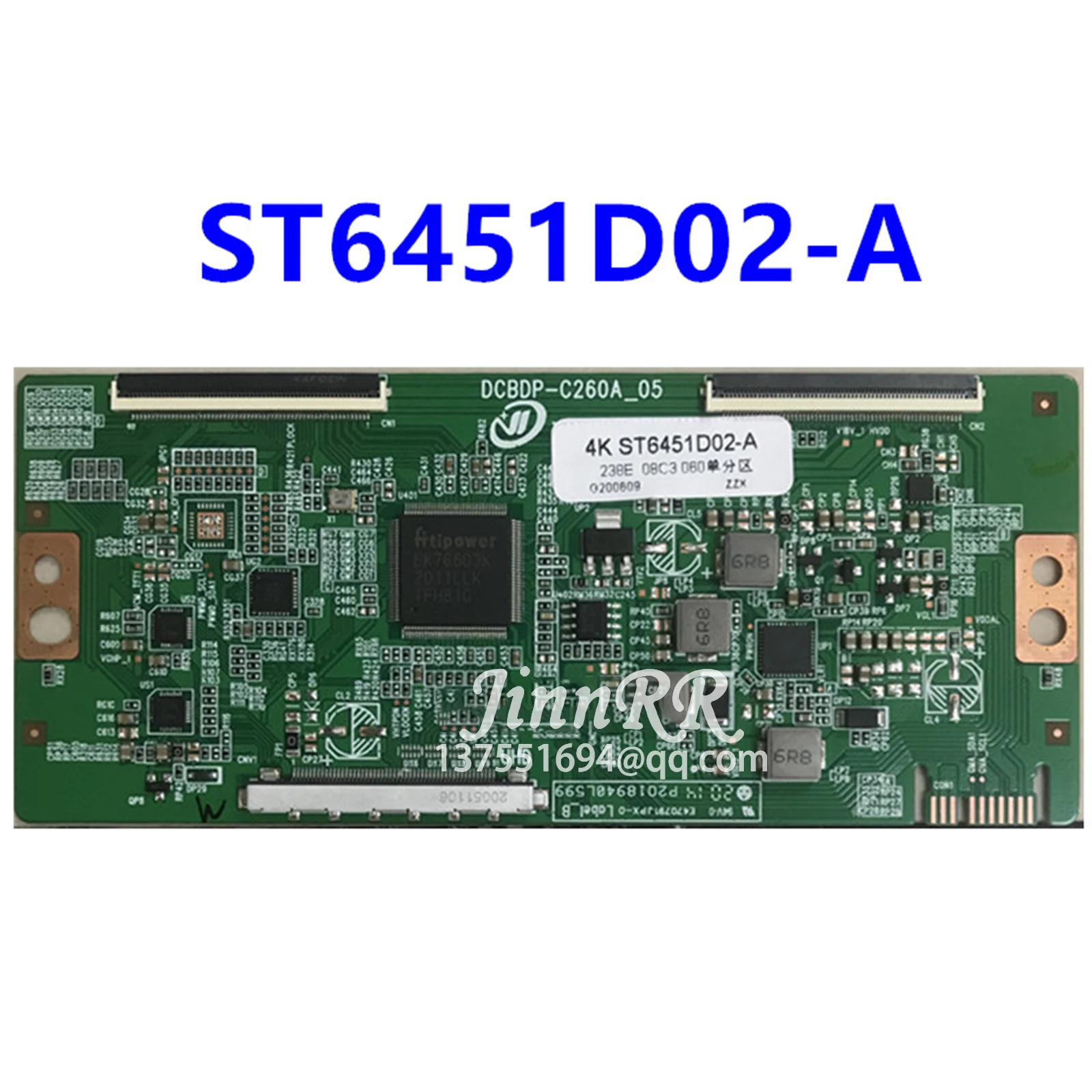 ST6451D02-A 4K 2K Nieuwe Verbeterde DCBDP-C260A _ 05 Logic Board Wit Bar Code ST6451D02-A 4K 2K