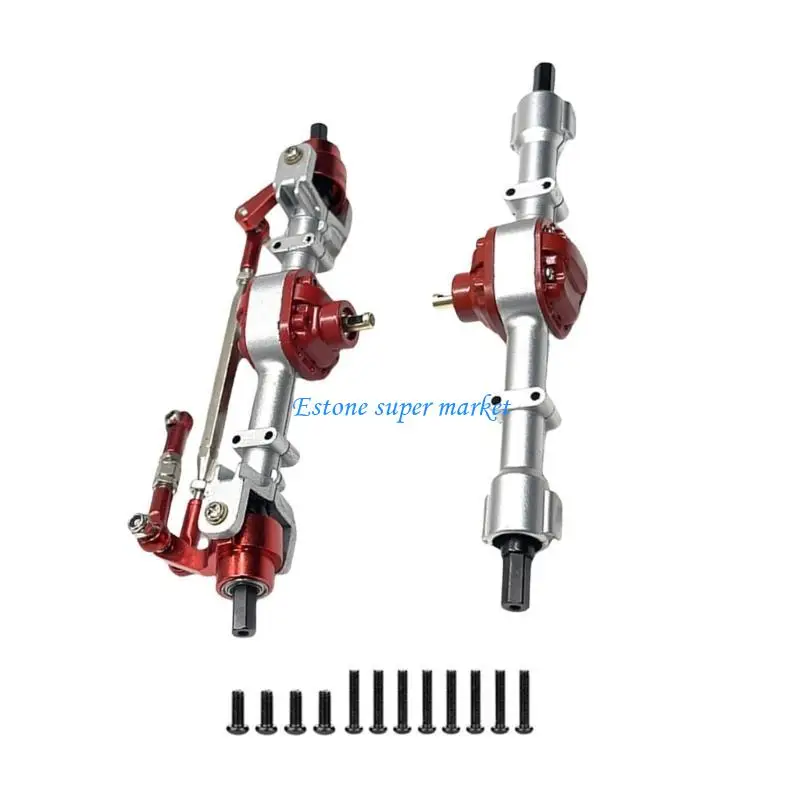 

090B Stylish Toy Truck Upgraded Metal Axles High Strength Steel Gears for MN78 MN80 LC79 Elegant Designs Craft Supplies