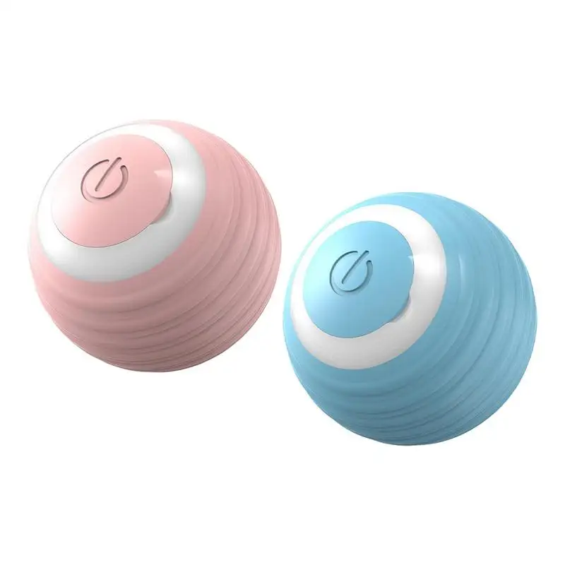 Interactive Cat Toy Ball Smart Cat Toys Automatic Rolling Ball Kitten Ball Toys Cat dog Ball Toys USB Rechargeable Pet Supplies