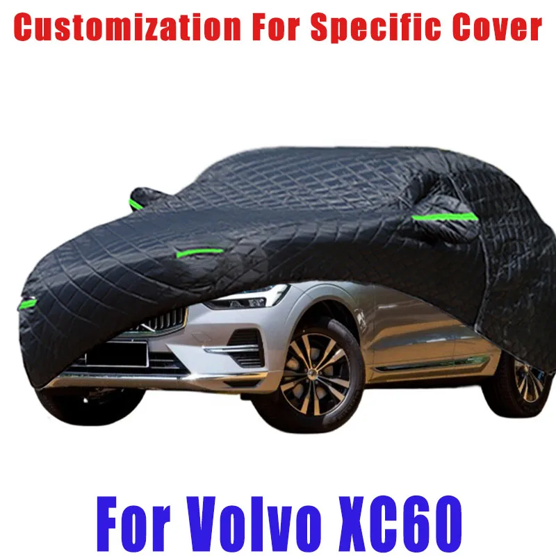 

For Volvo XC60 Hail prevention cover auto rain protection, scratch protection, paint peeling protection, car Snow prevention