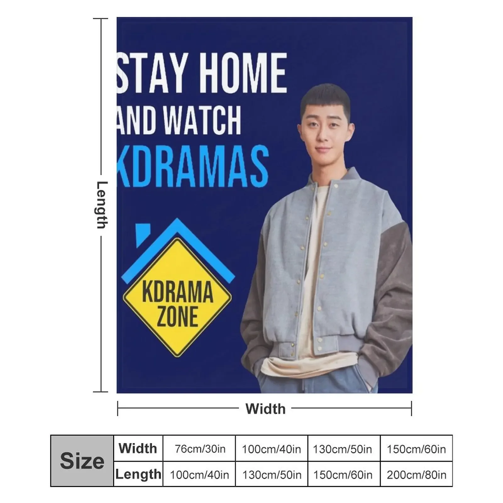 ابق في المنزل ومشاهدة kdramas park Seo joon رمي بطانية ديكور مضحك هدية بطانيات فروي كبيرة #6