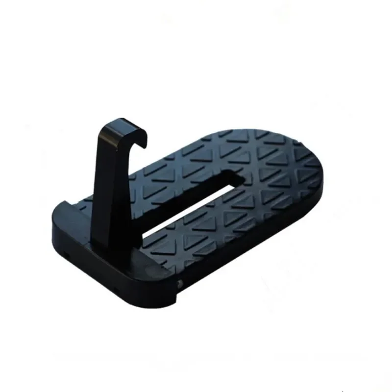 Foldable Car Roof Rack Step Car Door Step Universal Latch Hook Auxiliary Walking Car Foot Pedal Aluminium Alloy Safety Hammer