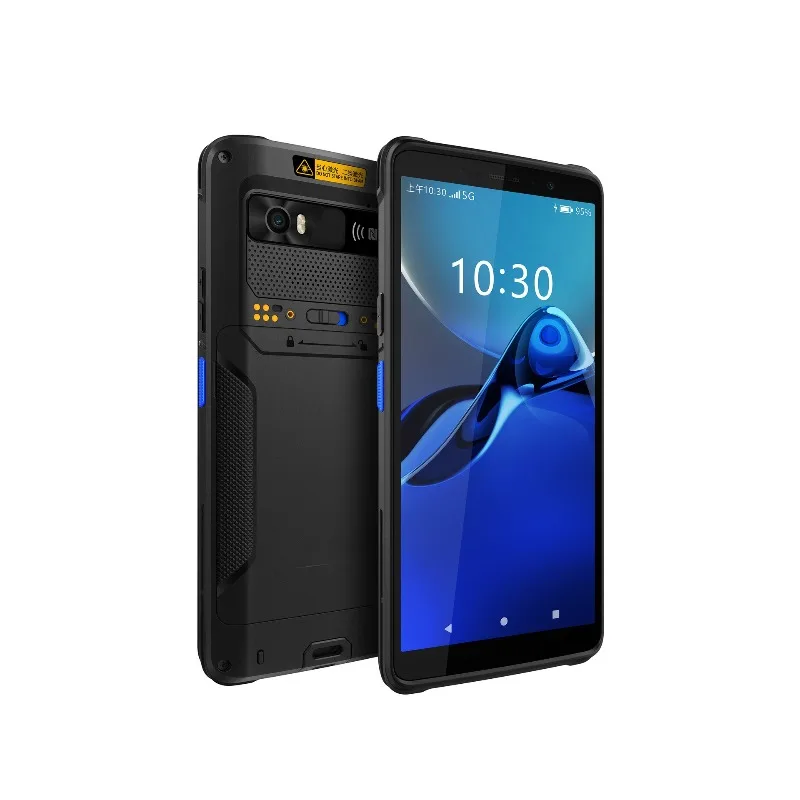 Industrial 6 Inch Android PDA Barcode Scanner Handheld Terminal Express Warehouse Inventory Data Collector Portable Logistics