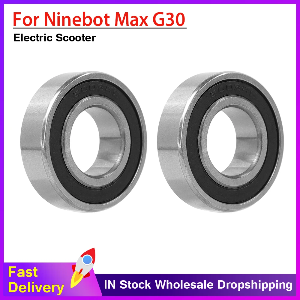 Rear Wheel Motor Ball Bearings For Ninebot MAX G30 Electric Scooter Ball Wheel Bearing Rear 6003 2RSH Repair Parts