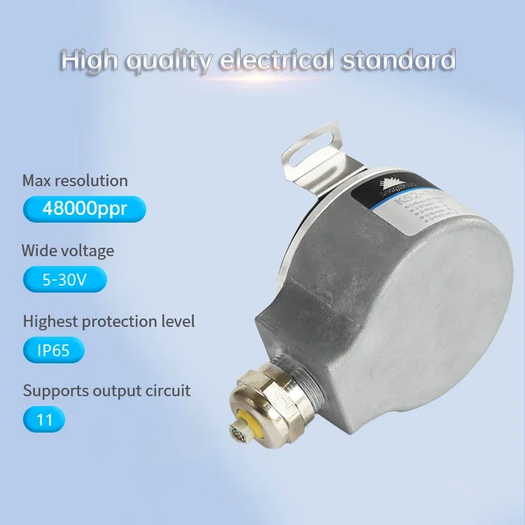 K52 1000 1024 2000 2500 3600 5000PPR encodeur de sortie push pull peut remplacer l'encodeur GHH60-15G2048BMP526 2048ppr
