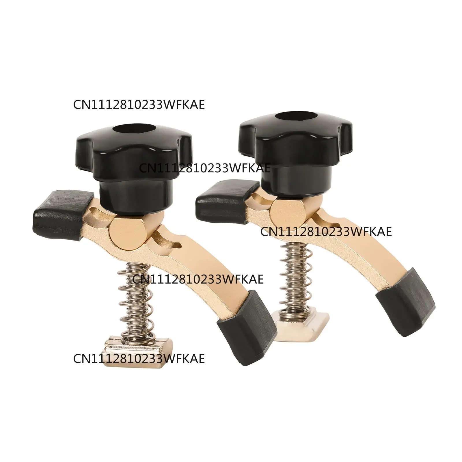 2PCS Mini Hold Down Clamp Kit, CNC Router Clamp for Woodworking and Metalworking, Compatible with 3018 CNC Router Machines