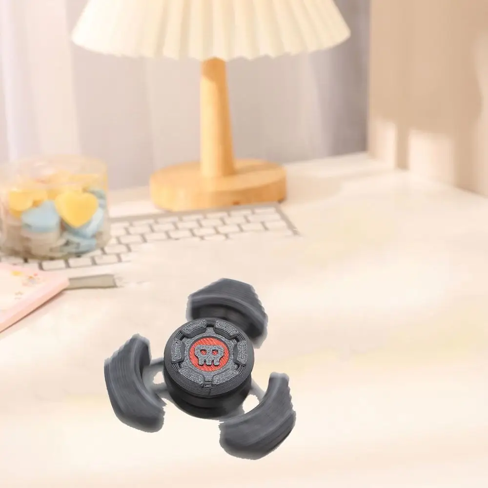 Kunststoff 3D Gedruckt Fidget Spinner Spinning Slider Combo Fingertip Gyro Spielzeug Fingertip Rotation 3D Gyroskop Kinder Jungen Mädchen