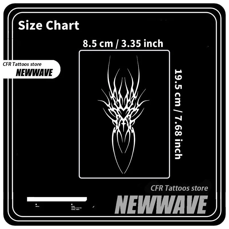 الأمريكية الظلام شوكة الذراع العشبية عصير الوشم ملصقات الرجال والنساء الساقين دائم للماء الوشم وهمية الوشم هدية حفلة
