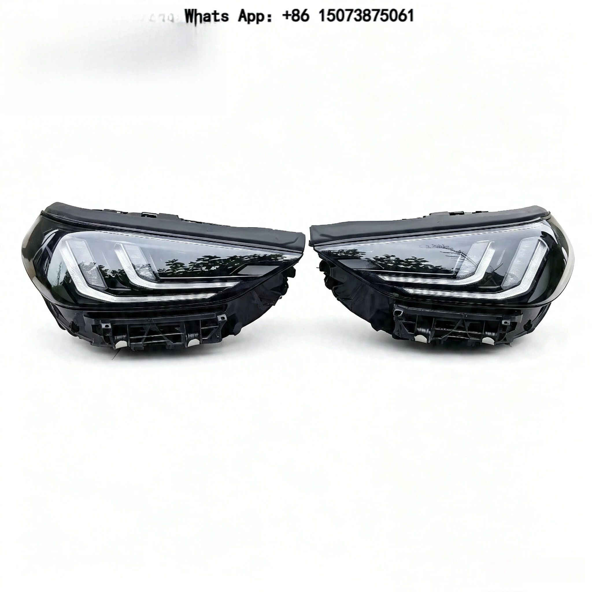 For X3 G48 G45 LED Headlight Assembly 12V High Quality Black Shaded Line Version 6000K Color Temperature New Night Edition