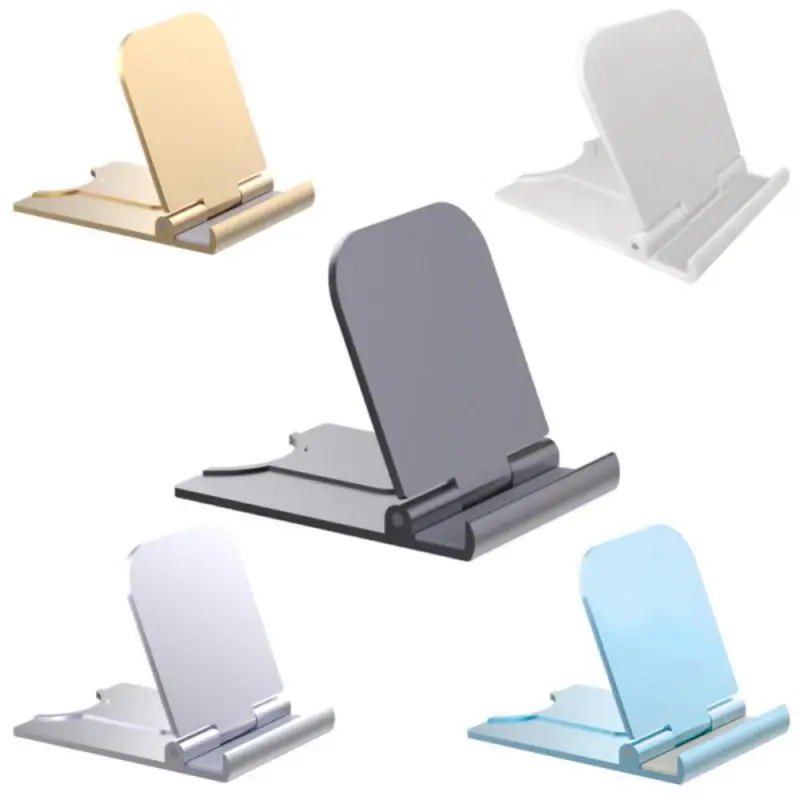 Universal Phone Desk Holder Foldable Tablet Mobile Phone Desktop Stand Portable Multi-angle Adjustable Cellphone Desk Holder