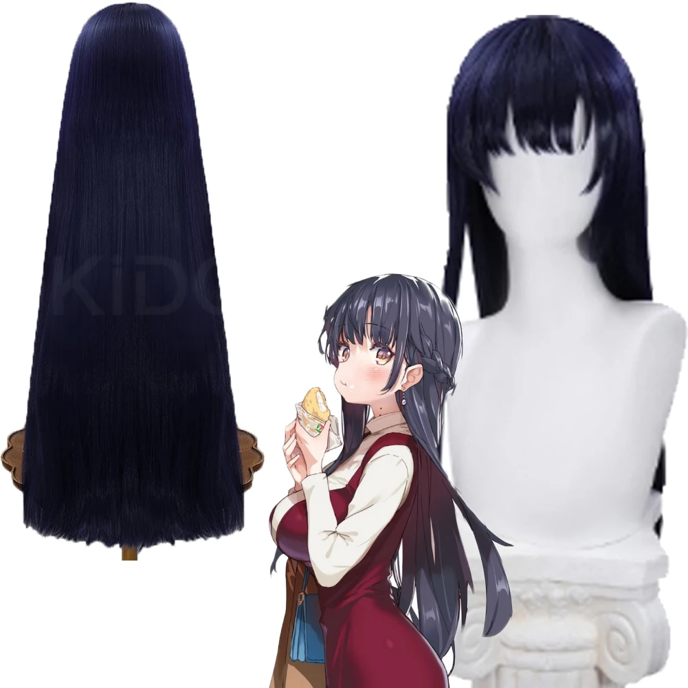 

Anime Dangers Into My Heart Yamada Anna Cosplay Wigs Black Long Straight Hair Women Roleplay Outfits Halloween Carnival Party