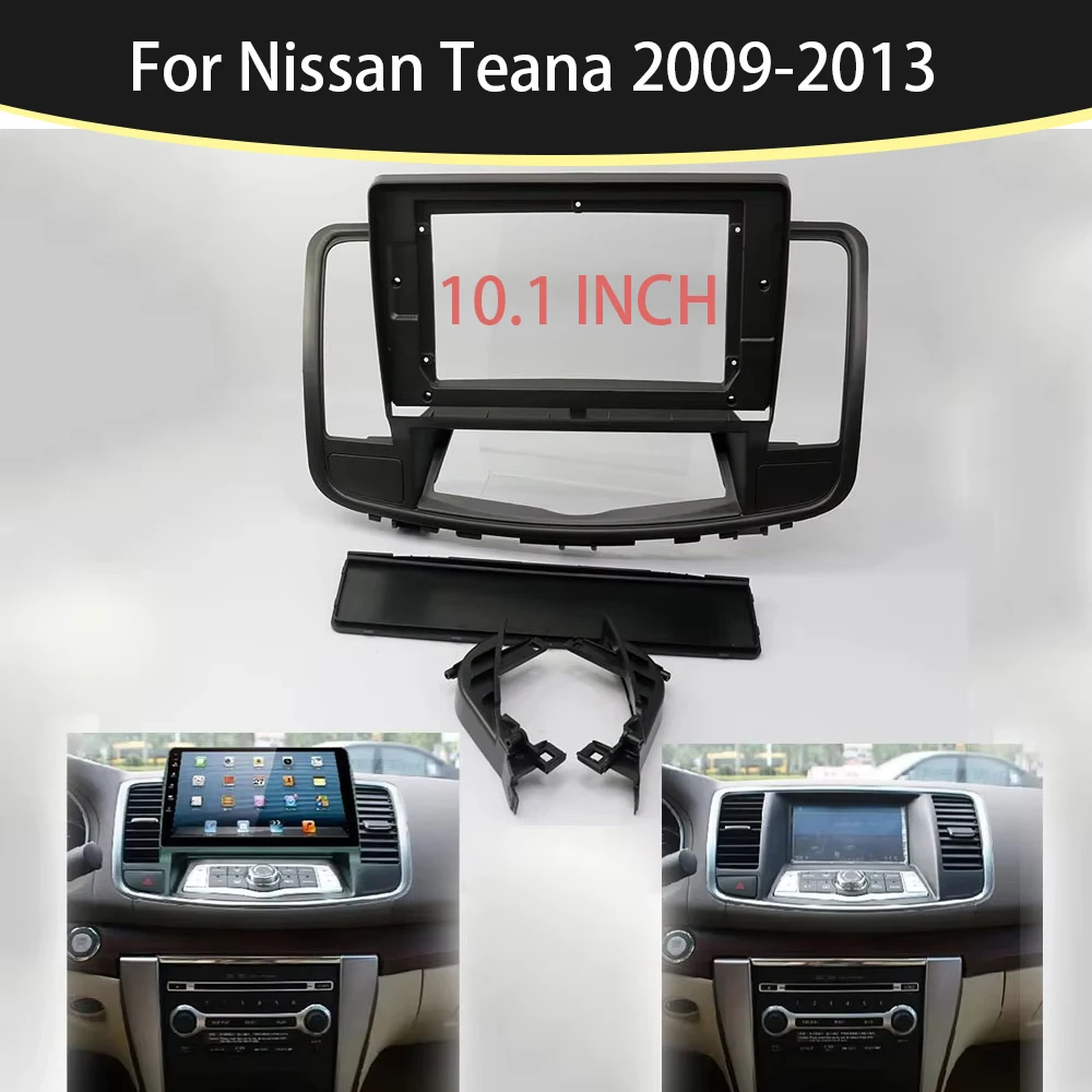

10.1 Inch Car Stereo Frame For Nissan Teana 2009-2013 Interior Auto Parts Radio Dvd Fascia Panel Dashboard