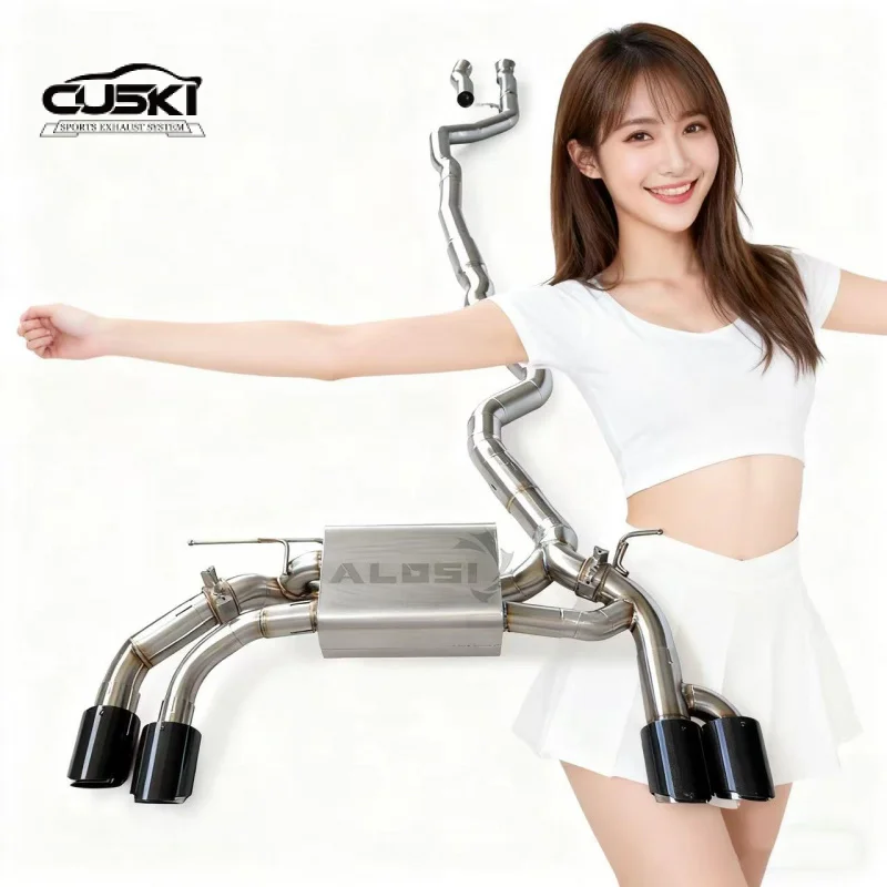 Exhaust Modification for BMW M2 N55 F87 3.0T 201-2019 performance Smart Valve cat Back Exhaust System Reduce exhaust resistance
