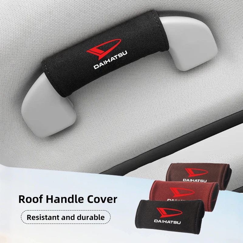 Car Roof Armrest Glove Handle Cover Protector Sleeve Accessories For Daihatsu Terios Sirion Mira Materia Rocky YRV Feroza Charad