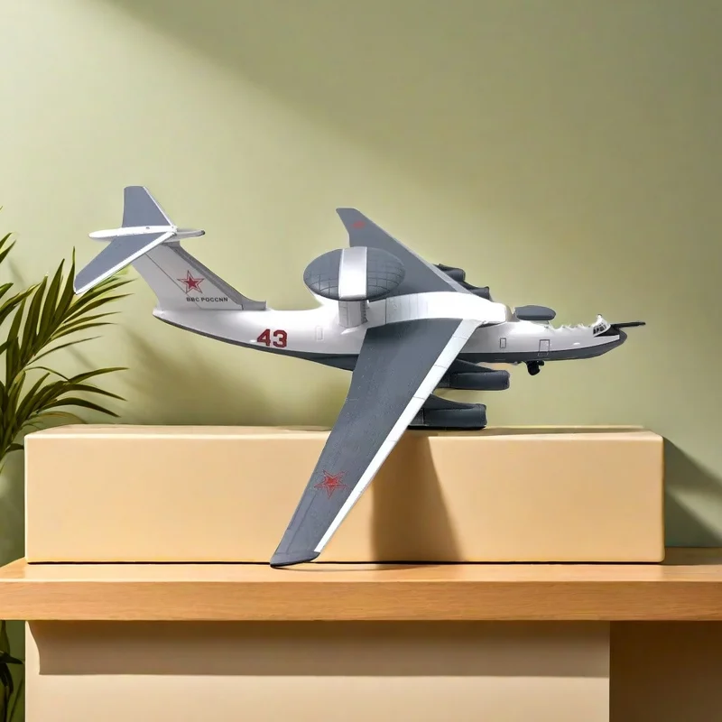 

1/200 Scale Former Soviet Early Warning Aircraft A50 Simulation Alloy Military Combat Aircraft Model Decoration Collection Gift