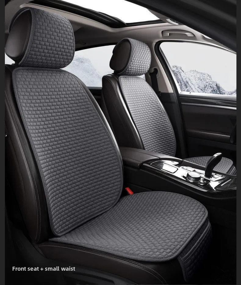 

Universal Car Seat Cover Four Season Auto Leather Saddle Pad Seat Covers for Car Cool Seats Cover Protection Cars Accessories