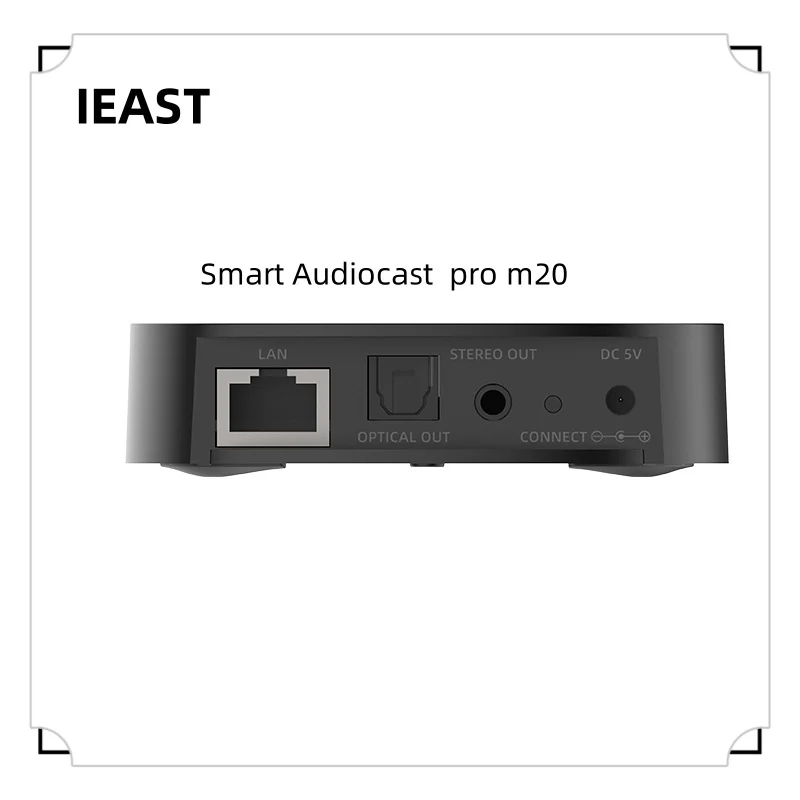 IEAST AudioCast Pro M20 Wireless WiFi audio receiver multi room airplay Bluetooth 5.0 music box hifi system Tadil tidal pando