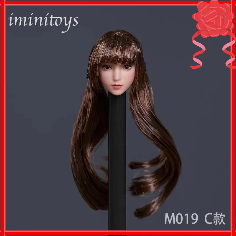 

Iminitoys 1/12 Лолита для девочек M019 M001 модель с резьбой по голову для 6-дюймовых фигурок женщин-солдат, аксессуары для тела из бледной кожи