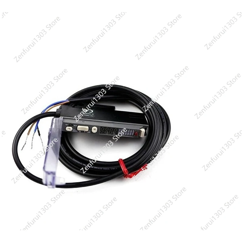 

Dual display digital fiber optic sensor FS-V11P Fiber Optic Amplifier Cable Type Host Open Anti-Collector FS-V11P