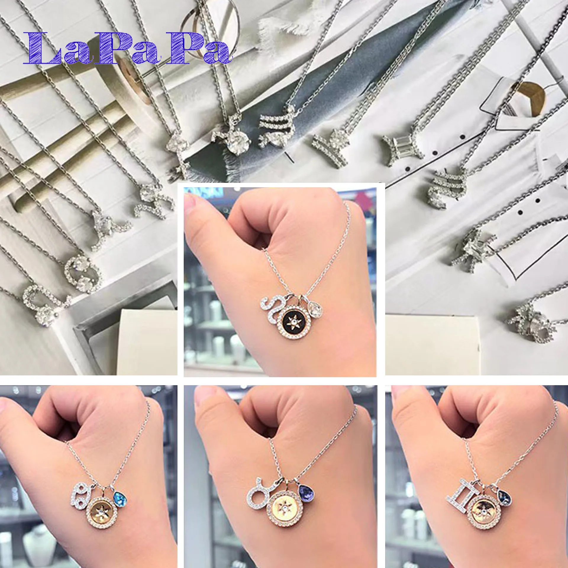Best birthday Jewelry Gifts for Wife : Elegant and Timeless Gift Ideas to Express Your Love and Affection Original 2025 Fashion 12 Constellation Necklace High Quality Jewelry Fine Pendant Constellation Serie Women's Commemorative Gift