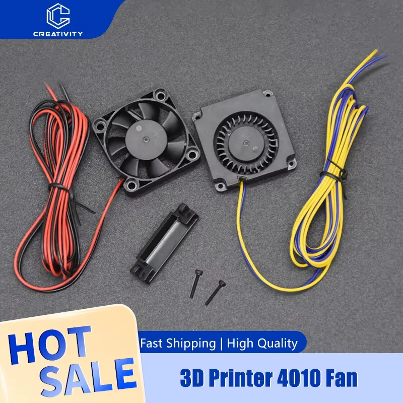 �y�Z�[�����z3D �v�����^�t�@�� 4010 �t�@�� 24v ���v���X�`�b�N���o�@��p�t�@�� Ender3 V2 Ender3 / Ender3Pro CR10 3D �v�����^�A�N�Z�T���[