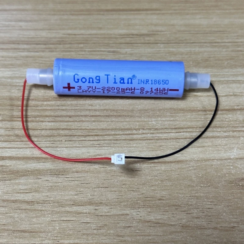 ユニバーサル10センチメートルjst 1.25ミリメートル2Pin磁気電源ケーブル10440 14500 21700 18650 aa aaa CR123Aとよりバッテリー送料無料