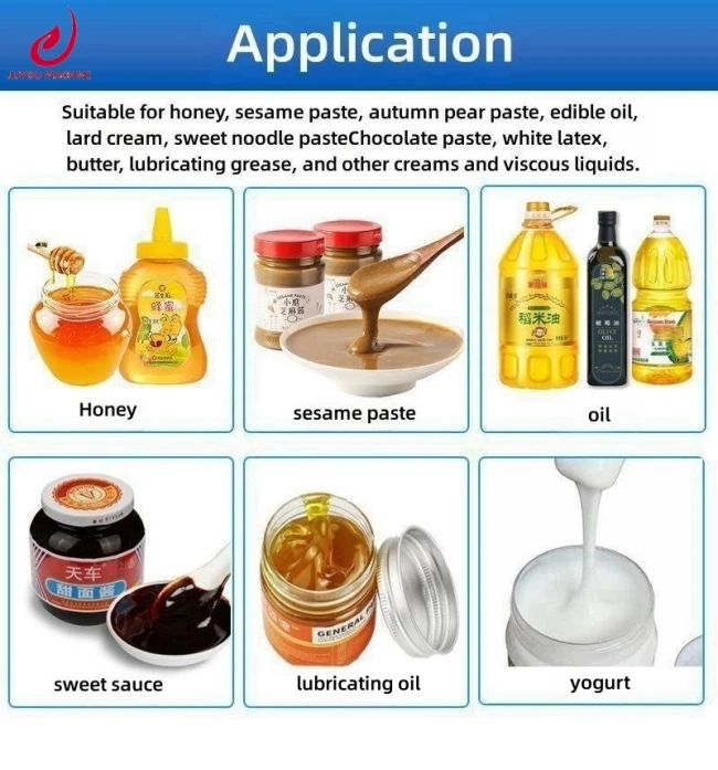 

JUYOU Full Automatic Sub Filling Machine Honey Sesame Paste Edible Oil Glue Viscous Liquid,liquid Filling Machine
