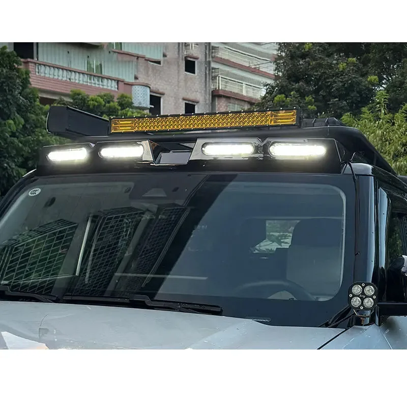 チェリー・アイカー03、ジェイクーJ6（2023、2024、2025年式）用車載LEDルーフスポットライトサーチライト、外装自動車改造