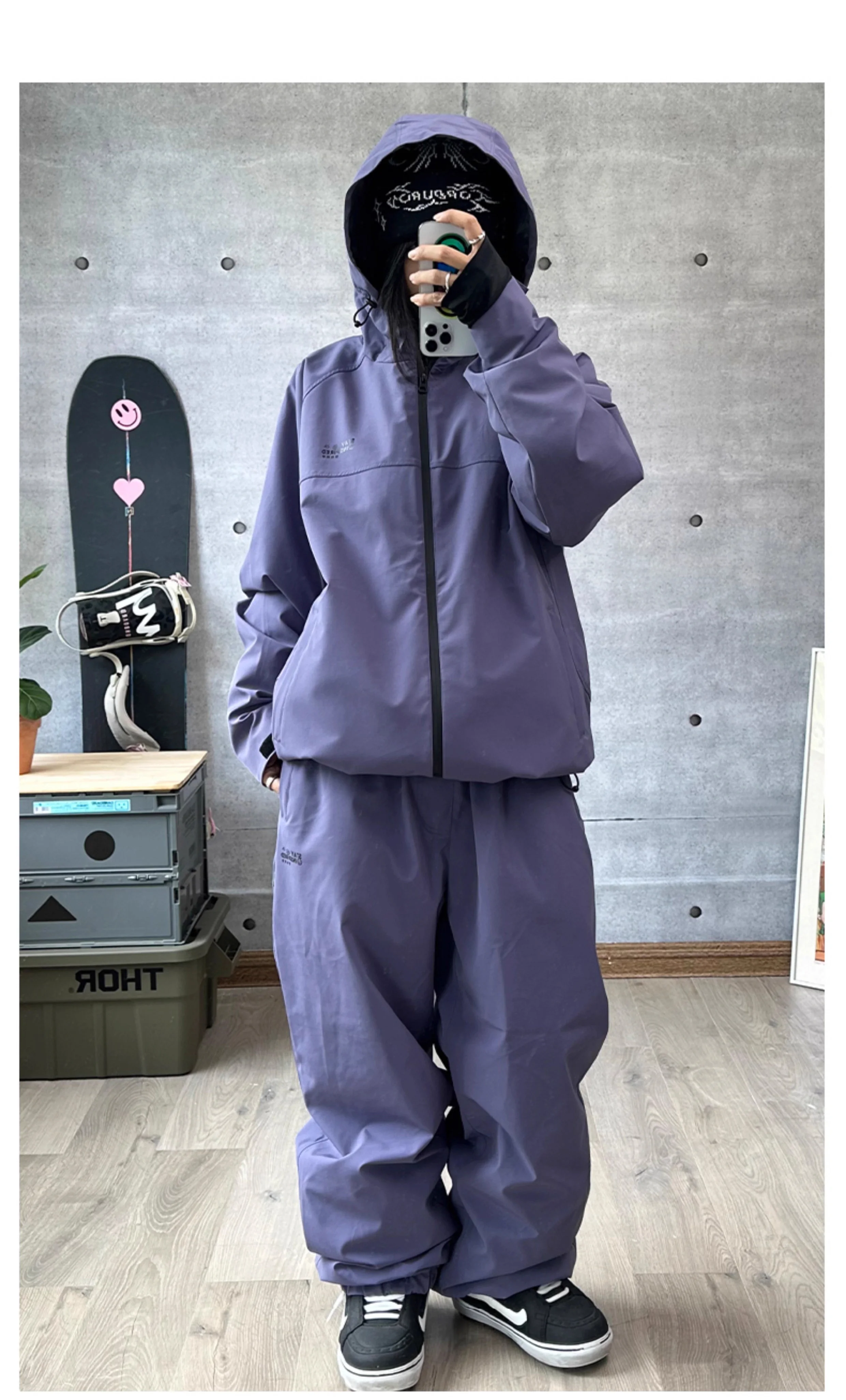 John Snow New Warm Snow Wear For Men And Women Waterproof Breathable Snowboard Jacket And Pants Outdoor Professional Ski Suit
