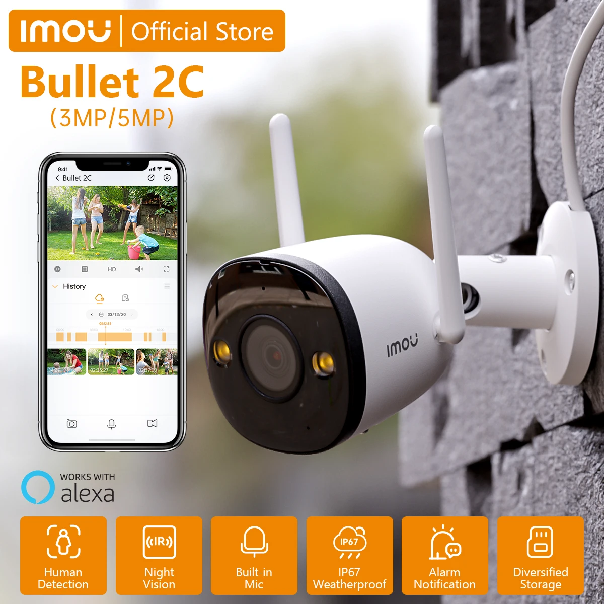 Imou Outdoor Bullet… - image