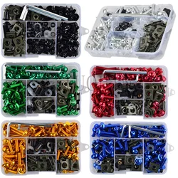 Motorcycle Screws Set Kit Accessories For HONDA NC700X ST1300 DOMINATOR VARADERO XL1000 CBR1100XX CG 125 CRF 450 CBR 1100 XX