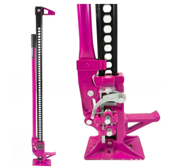 

3Tons Heavy Duty Automatic Quick Car Jack Ratchet Floor Lift Portable Car Lift 48"60" Car Farm Jack