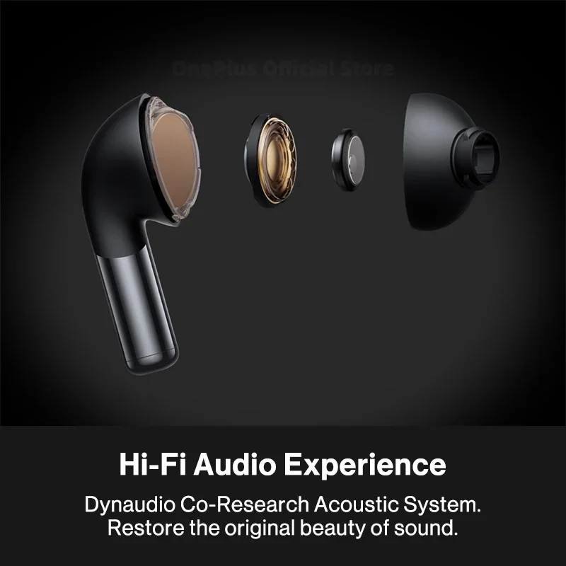 Original oneplus buds pro 2 fones de ouvido sem fio bluetooth 5.3 tws 48db cancelamento ruído ativo alta fidelidade