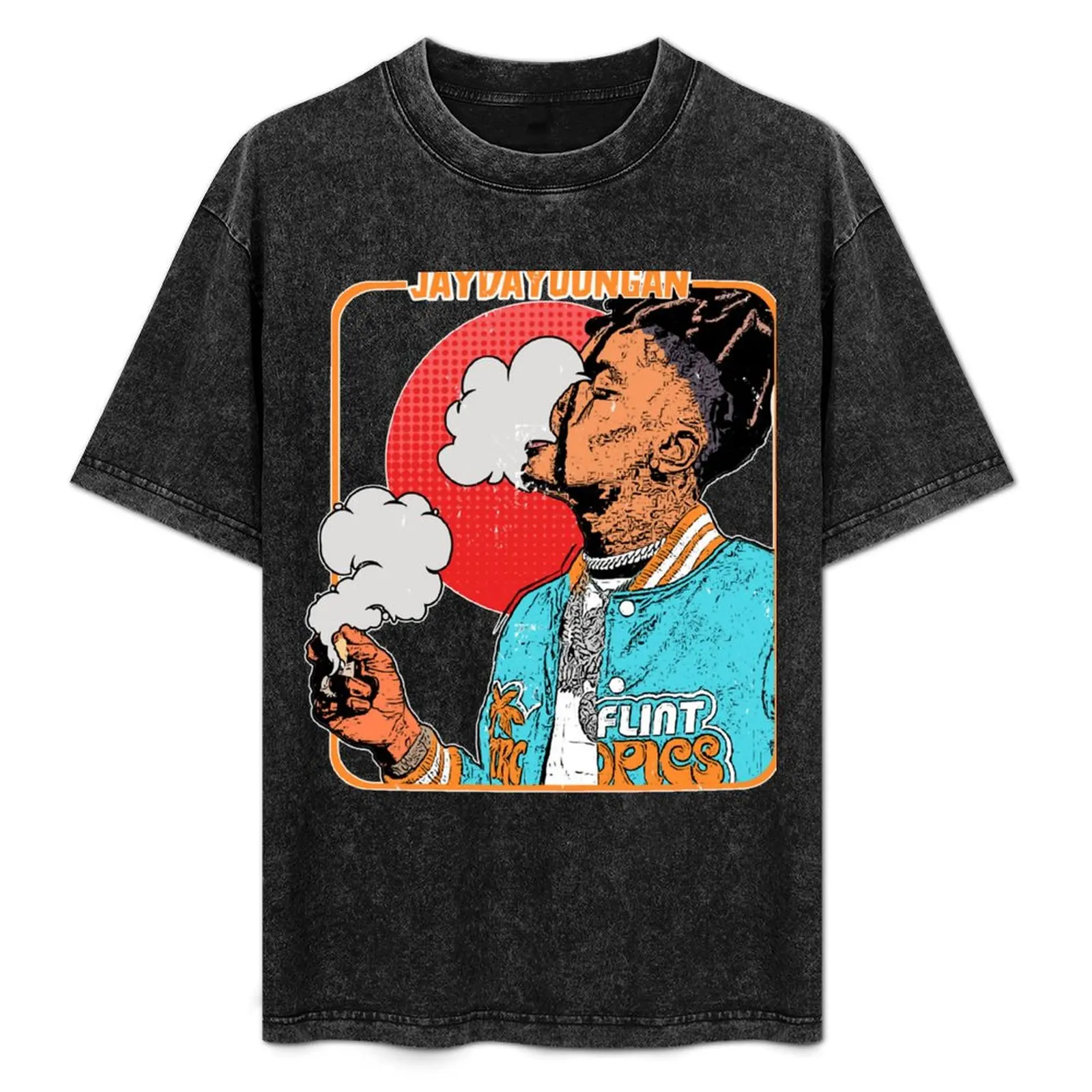 

Jaydayoungan Legends Never die T-Shirt Trendy Casual Short Sleeve Shirt