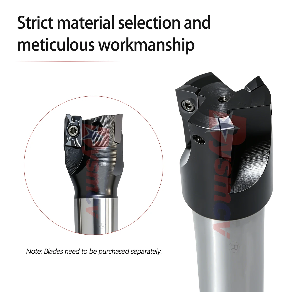 No.4 Mohs Taper Shank Rotated R0.8 Right Angle Milling Cutter Shank 400R 25-2T-MTB3 400R 50-3T-MTB4 100-6T-MTB4 For APMT1604