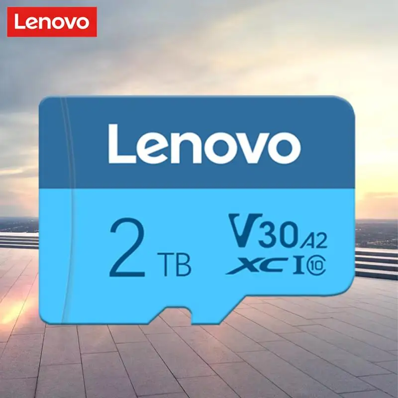 Lenovo 2TB High Speed 1TB SD Memory Card 512GB 256GB Class 10 Micro TF SD Card 128GB SD/TF Memory TF Card Flash Card For Camera