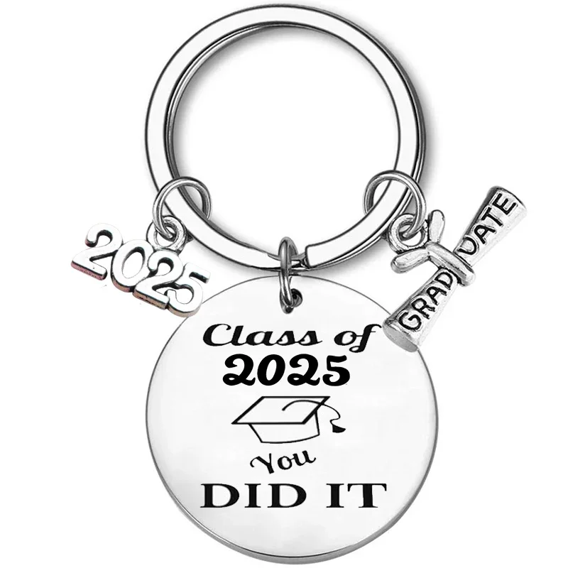 2025 Graduation Key Chain Graduation Certificate Graduation  Ceremony Key Chain