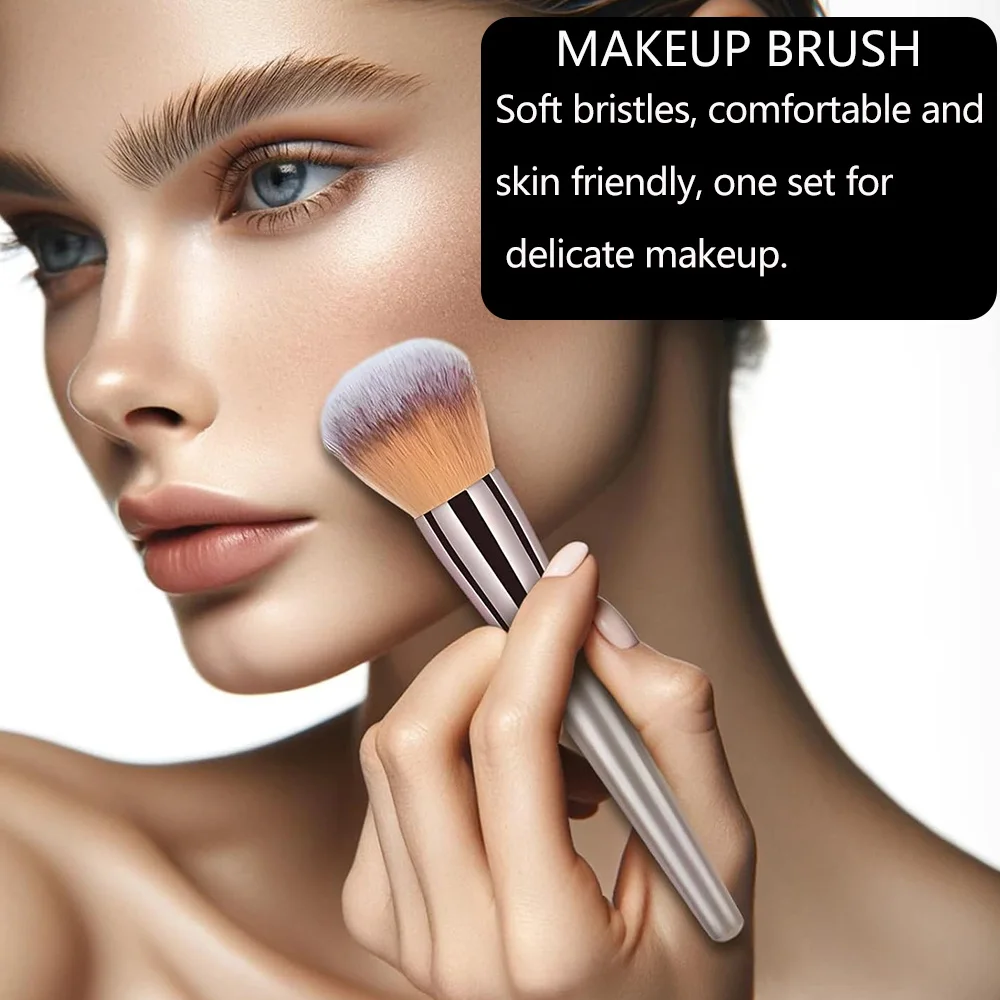 5/15 قطعة مجموعة فرشاة للمكياج قسط الأساس مزج بودرة الوجه المخفي ظلال العيون أحمر الخدود المهنية ماكياج فرش أداة #5