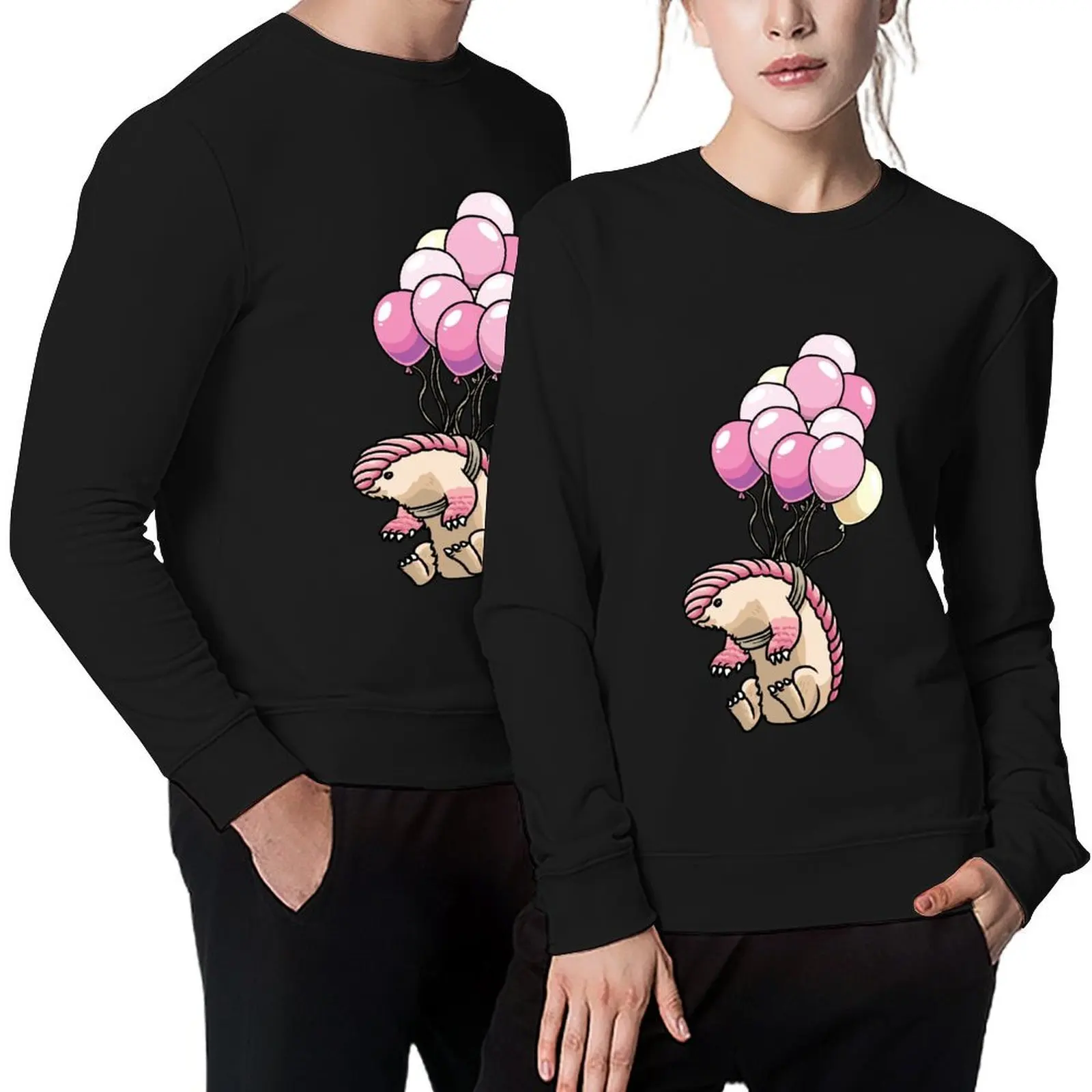

Pink Fairy Armadillo Pichiciego Funny Pullover autumn graphic t shirts men men's sweat-shirt set sports sweatshirt man