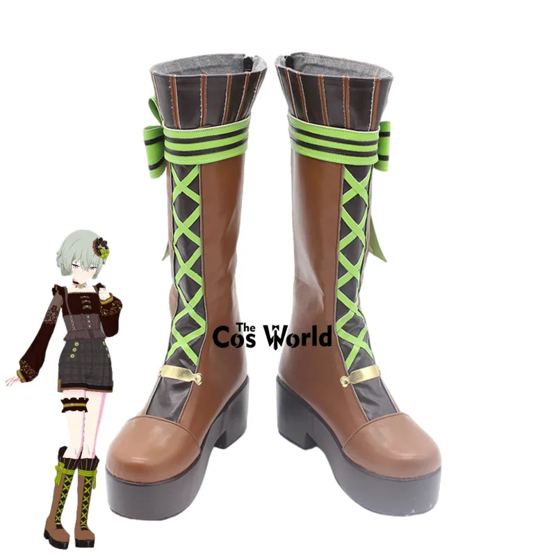 Project Sekai Colorful Stage Feat Kusanagi Nene Anime Customize Cosplay Shoes Boots