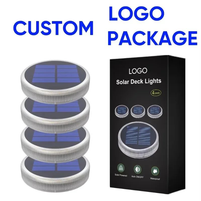 

Solar Floor Light Outdoor Solar Garden Light Warm White IP68 Integrated Solar Lane Light
